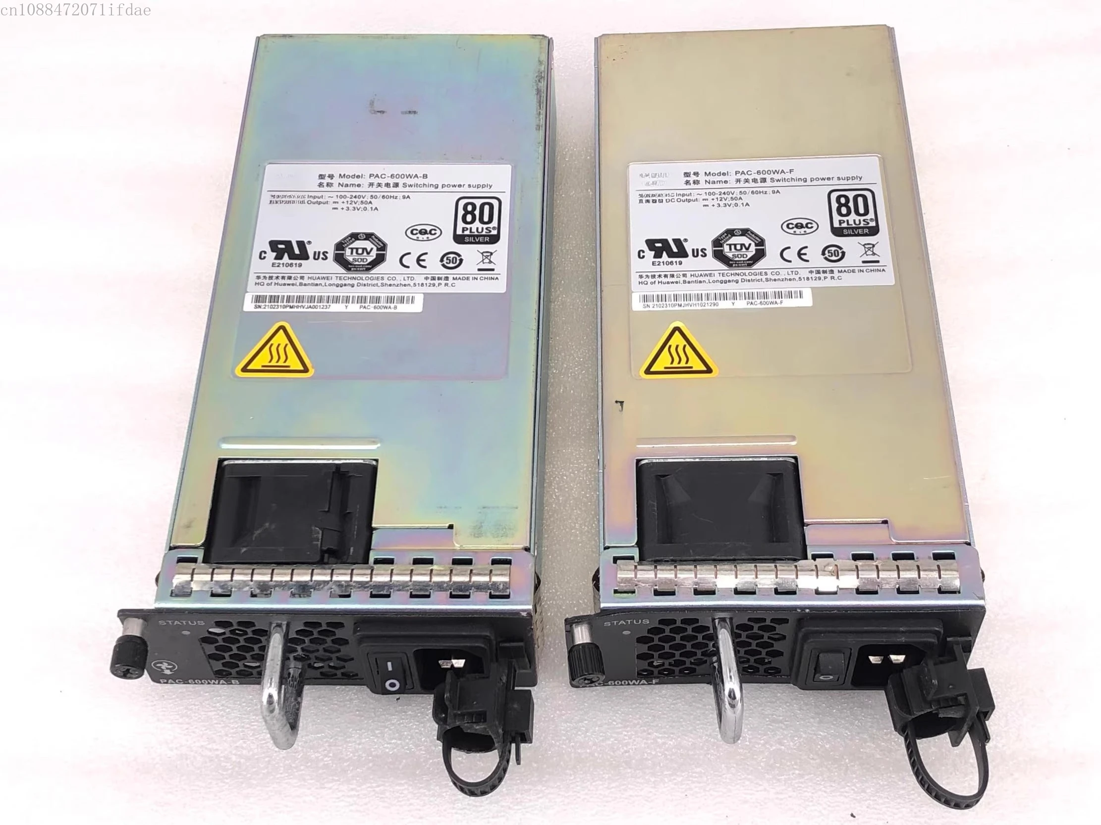 

Подходит для импульсного источника питания S5720-HI, S6720-HI, S6720-EI PAC-600WA-B, 02310PMH.