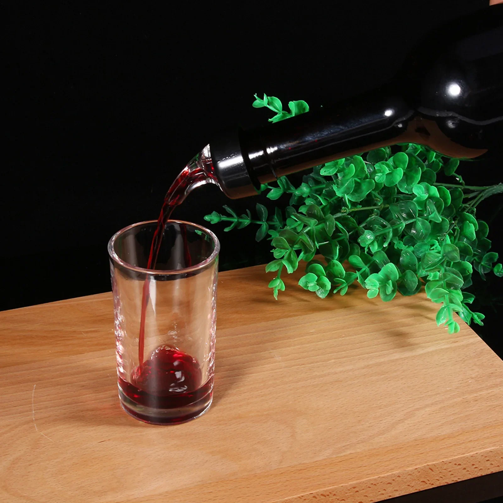 /50ml automatisch gemessener Flaschen aus gießer messen Durchfluss Aus gießer Schnaps Spiritus Nip Wein Cocktail Spender Werkzeug Bar Weinaus gießer