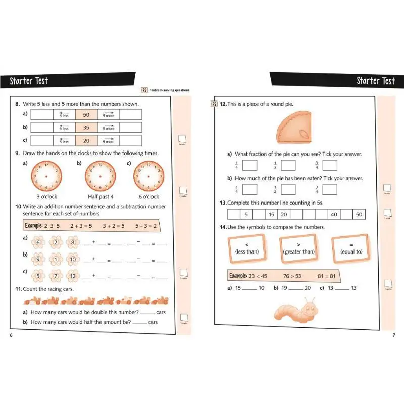 كولينز سنة 2 Maths SATs مصنف الممارسة المستهدفة 2022 اختبارات كولينز هاربر كولينز المملكة المتحدة 9780008179007 كتاب #4