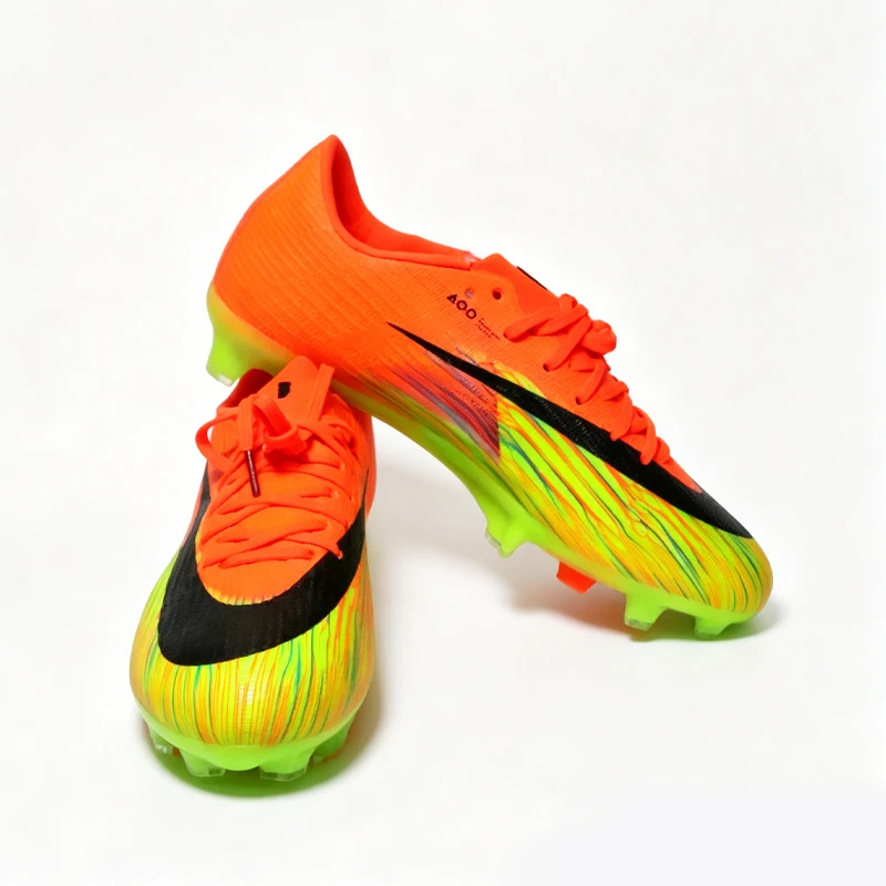 

2607Z Professional Mens Soccer Shoes Match Training Non-Slip Turf Soccer Cleats Boys FG Football Sneakers Chuteira Campo 35-45