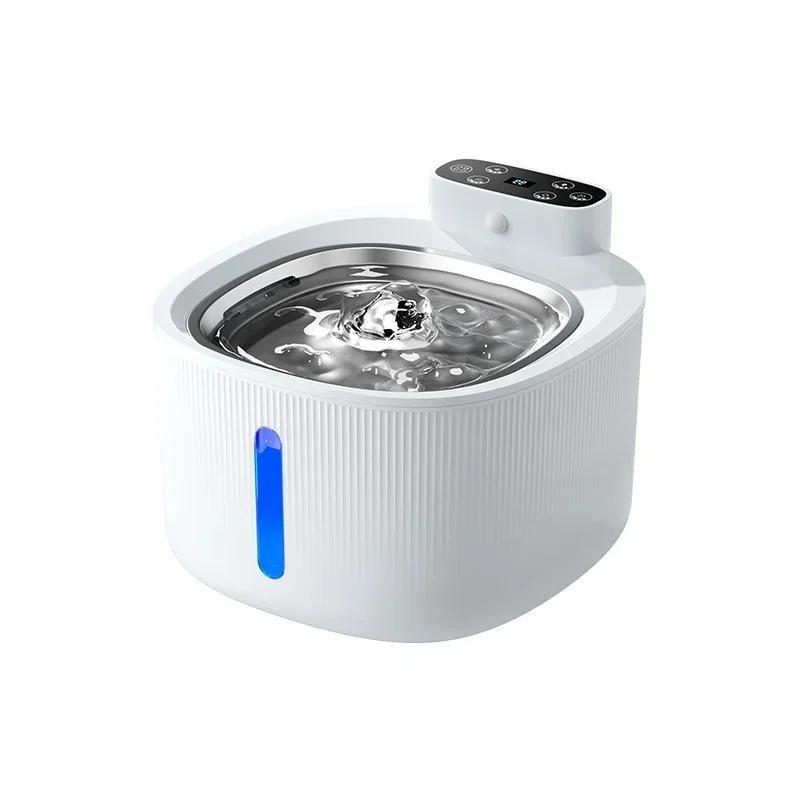 

Cat Water Dispenser Unplugged Wireless Automatic Circulation Flow Pet Water Dogs Pet Water Fountain