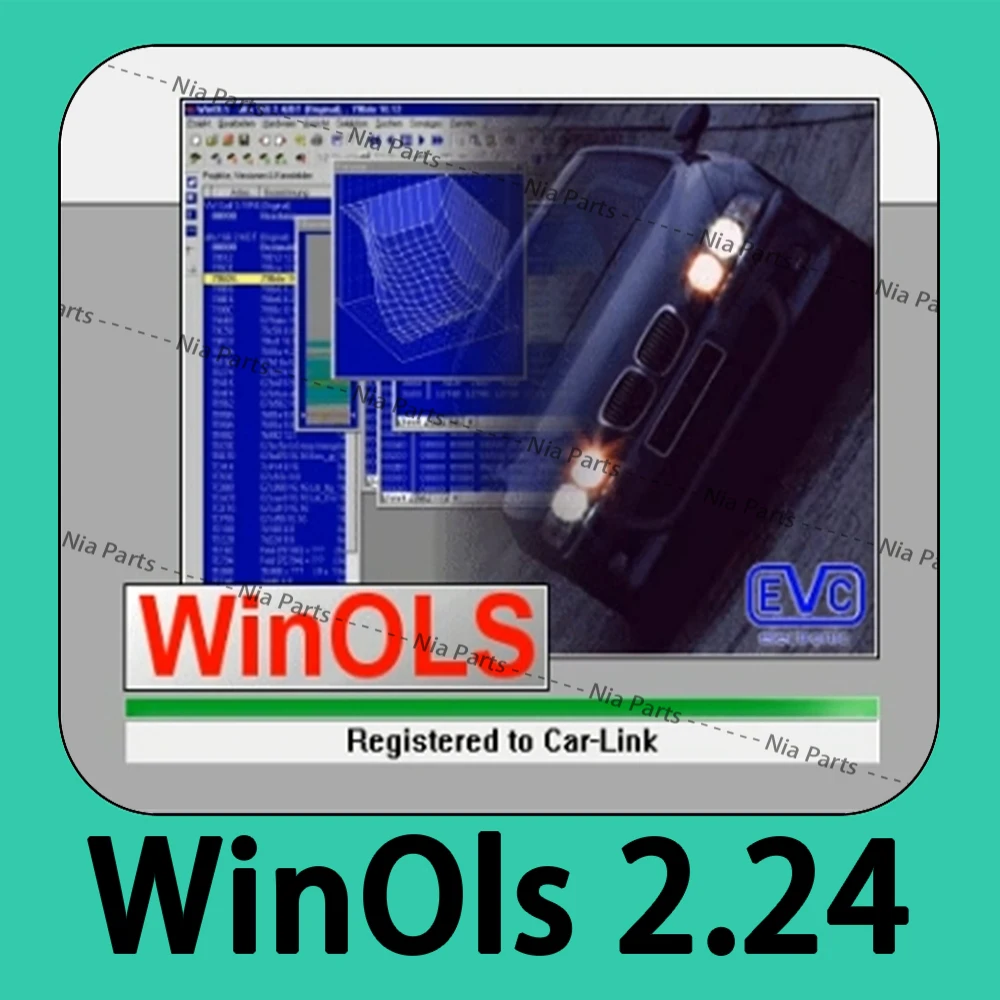 Winols 2.24 car tools inspection tools tuning auto Repair Diagnostic equipment Automobile Maintenance WINOLS Scanning tool VCI