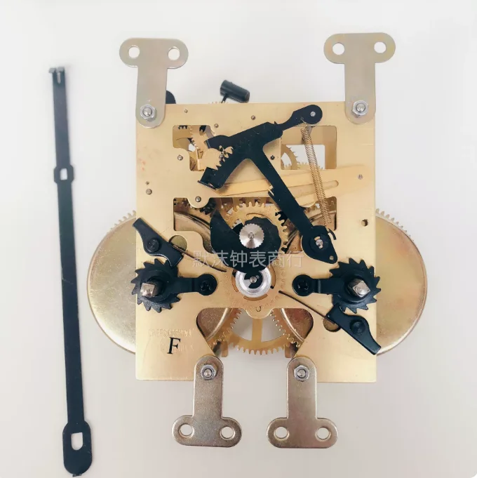 Full Copper Mechanical Clock Movement Winding Mechanism for Old-Fashioned Wall Floor Table Clock Repair