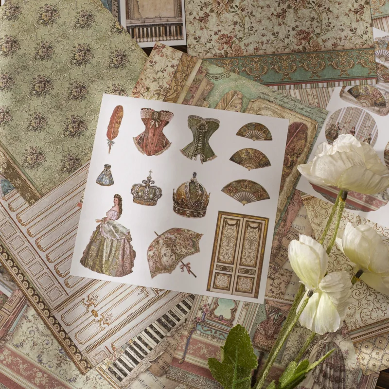 Рисунок 2 - декоративные наклейки в стиле ретро