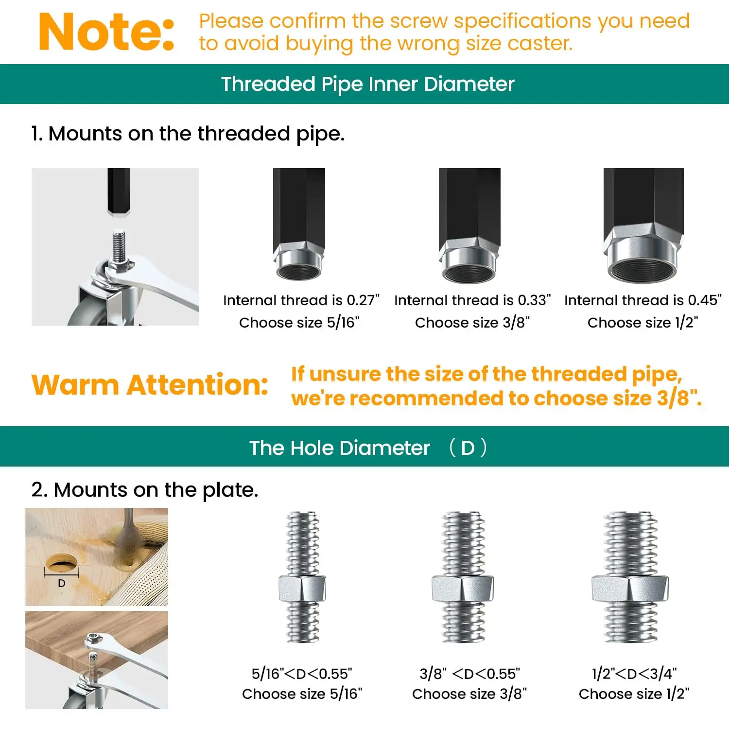 3 polegadas sem rodízios de haste de freio, conjunto de rodízios giratórios rosqueados de 4 rodízios resistentes cinza