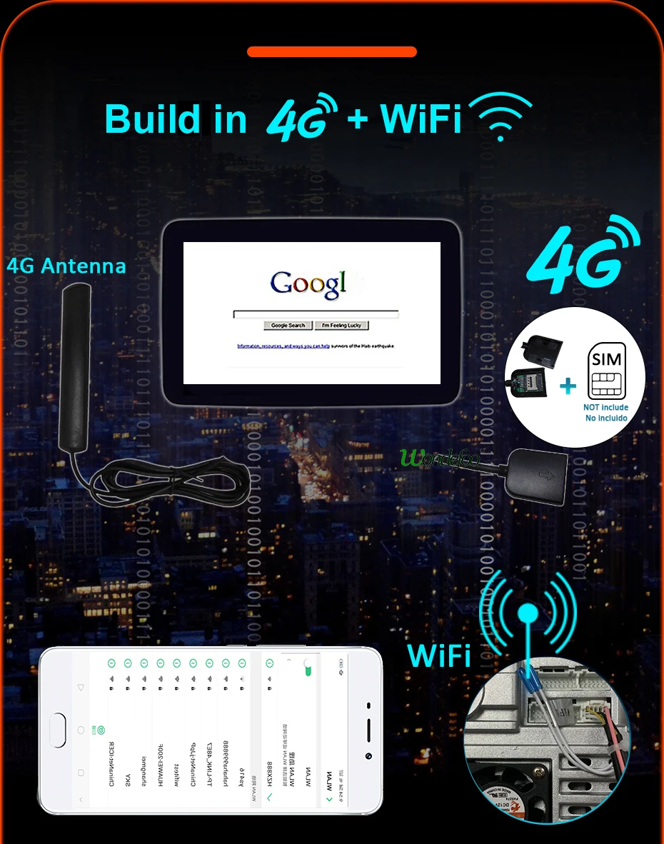 9 Zoll Snapdragon 8-CORE Wireless Carplay Android 15 Autoradio-Bildschirm für Mercedes Benz ML W166 GL X166 GL550 Bluetooth Autoradio GPS Multimedia Player WLAN 4G LTE – Detail 16