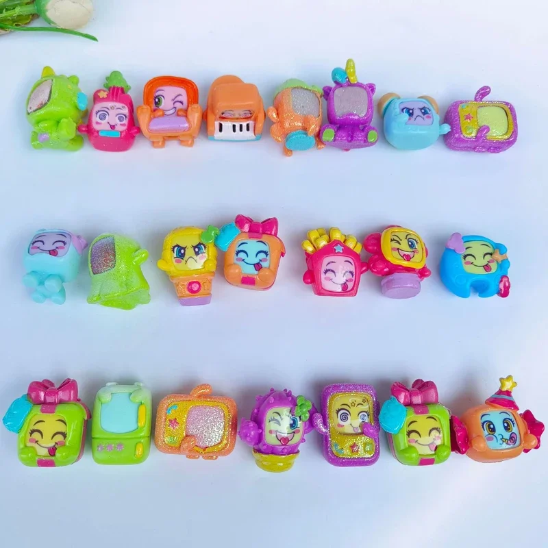 50/100Pcs Brand Surprise Mini Kawaii Cute Figure Rainbow Color Little Gadget Limit Collect Model Toy Gift For Kid Child