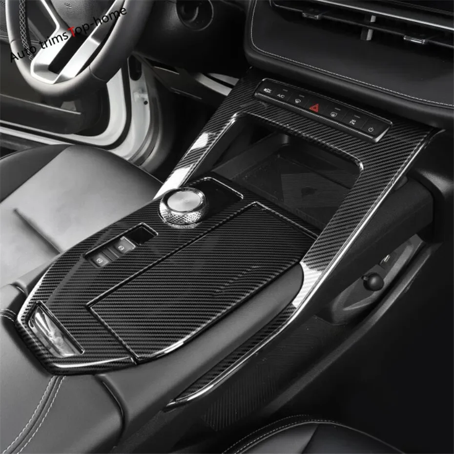 

Gear Shifter Panel Start Stop Button Decoration Stickers Cover Trim Fit For Haval H6 2021 2022 2023 2024 Car Accessories