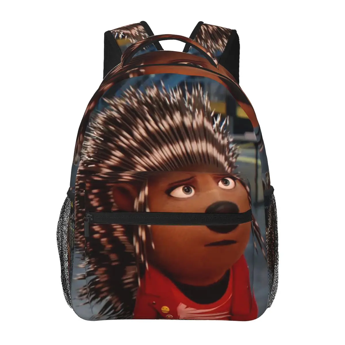 Ash Sing Movie Backpacks Boys Girls Bookbag Students School Bags Cartoon Laptop Rucksack Shoulder Bag Large Capacity