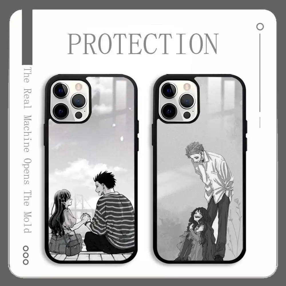 

Anime Fragrant Flower Blooms Phone Case For IPhone 16 15 14 13 12 11 Pro Max Plus Mini Plus Hard Surface Protect Funda