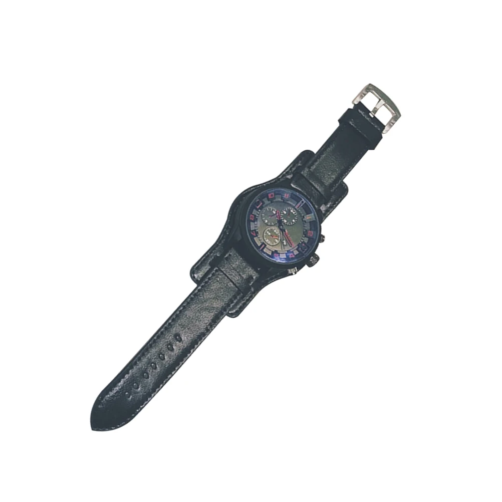 

Fashion Men'S Strap Durable Quartz Quartz Watch Men Wrist Watch For Father Husband Gift (Orange)