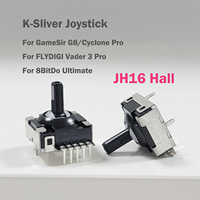 2pcs K-SILVER JH16 Hall Joystick Hall 3D Analog Thumbstick for Gamesir G8 Flydigi Vader 3 Pro for 8BitDo 2.4G/Machenike G5 Pro
