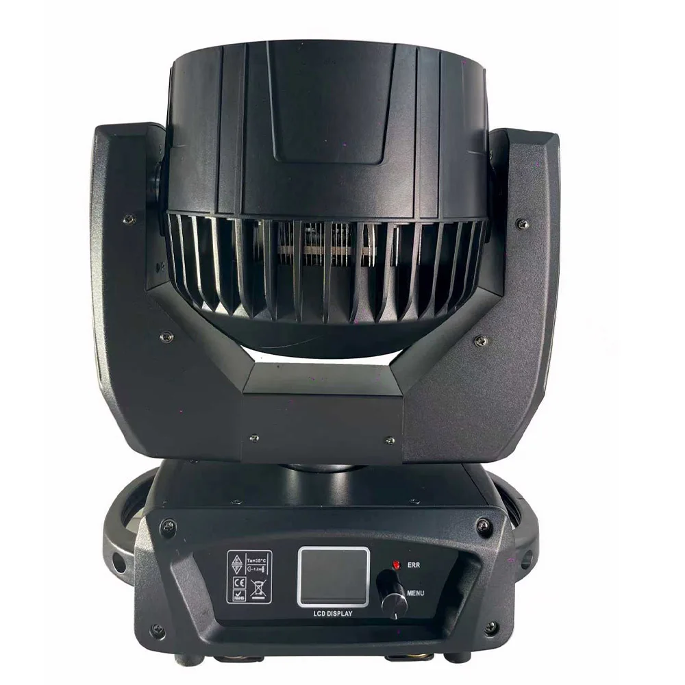 7x40W Bee Eye Moving Head Light RGB Full Color 8W Animation Laser RGBW Light Strip DMX512 DJ Disco Stage Lighting for Bar Club