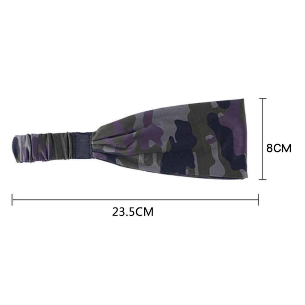 

Регулируемая повязка на голову для фитнеса для йоги, спортивные повязки на повязки, обертка для спа-салона, эластичная повязка для волос из полиэстера