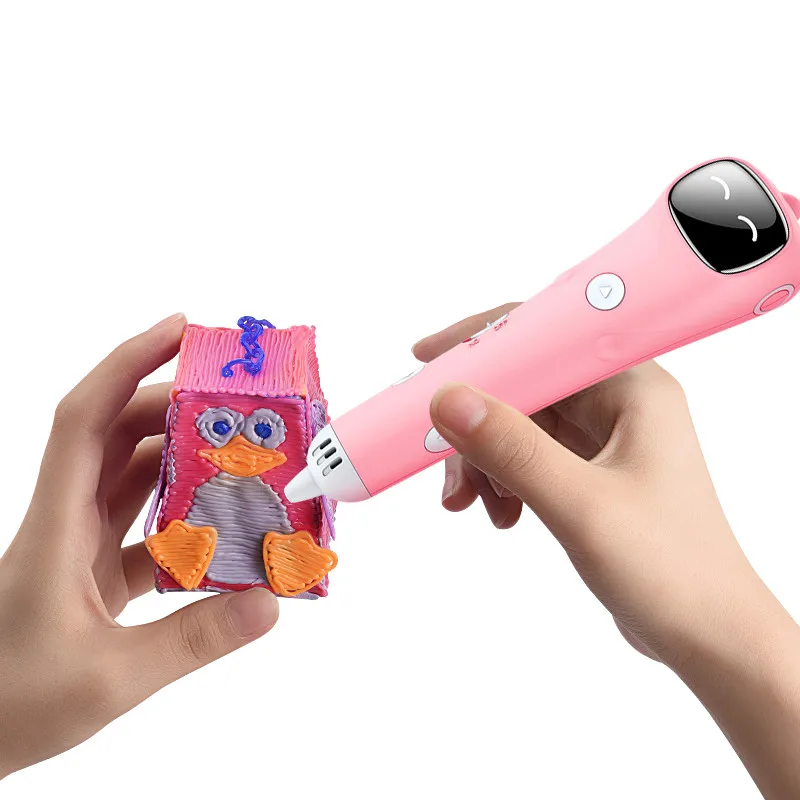 Low Temp 3D Printing Pen with PCL Filament-Safe DIY Drawing Toy for Kids, Anti-Scald Creative Gift for Boys Girls Birthday Gift