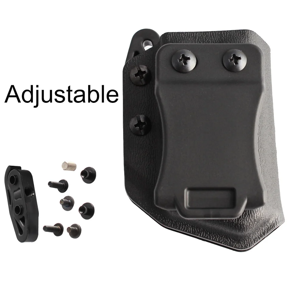 Portacargador Universal de 9 mm/.40 para Cargadores de Una Sola Capa G43, Portacargador Echo IWB/OWB para Diestros/Zurdos