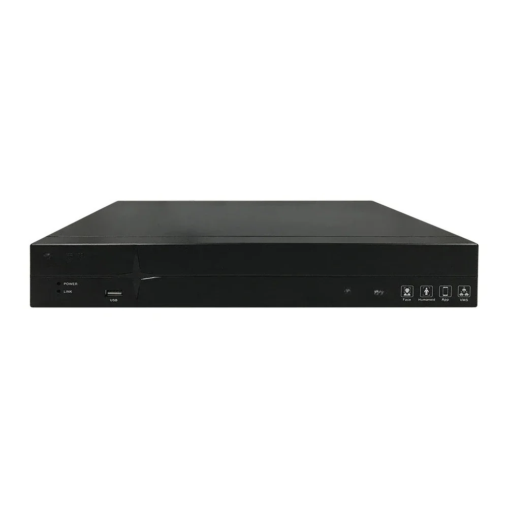 Smart Detection RS485 Realtime H.265 Network Video Recorder 2 SATA HDD RoHS Audio 9 CH 16 CH 32 CH 4K 8MP NVR