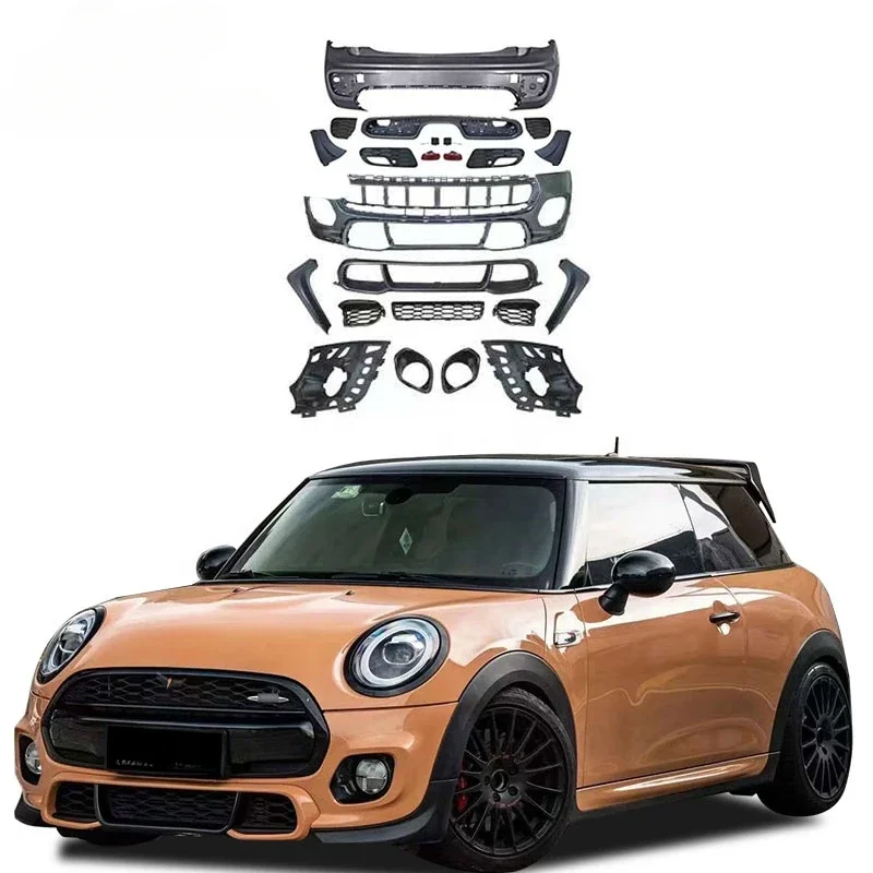 F55 F56 Car bumpers For BMW mini cooper F55 F56 F57 facelift JCW bodykit