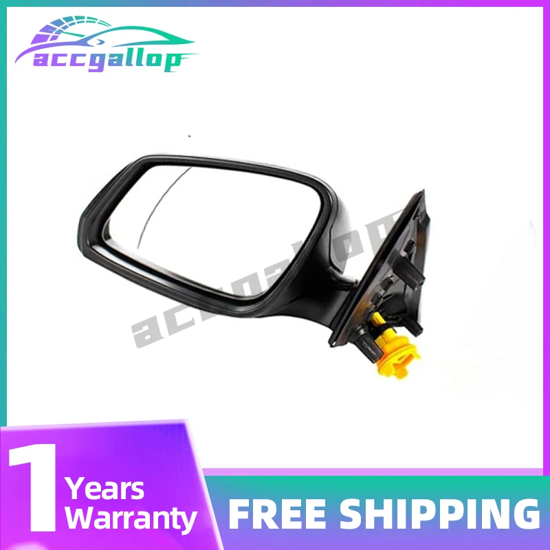 

For BMW F10/F18 LCI 520i 528i 535i 550i 2012 2013 2014 2015 2016 Left Side 5 Pins Black Painted Power Fold Mirror Assembly