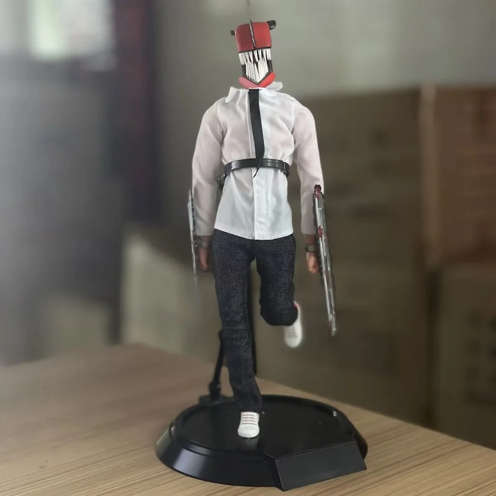 Figura de acción coleccionable de PVC de Denji, el hombre lobo de Chainsaw Man, modelo de juguete de 30 cm (articulado)