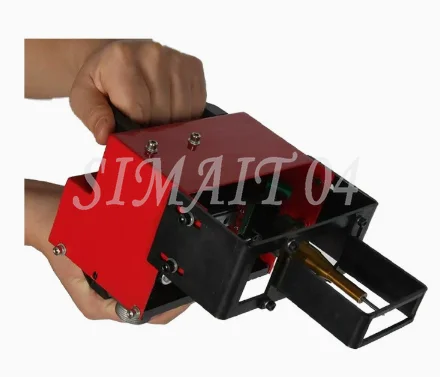 100*20mm Portable Marking Machine Pneumatic Electricity Nameplate Metal Parts Engraving Machine chassis number 220V/110V