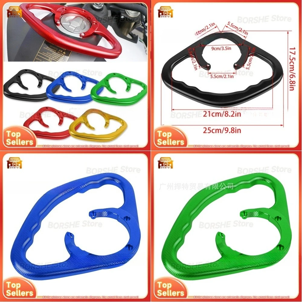 

2026 Motorcycle Tank Pad Handle Suitable for Kawasaki Z1000 ZX6R Z800 Ninja650 Performance Styling Accessory Protection Grip