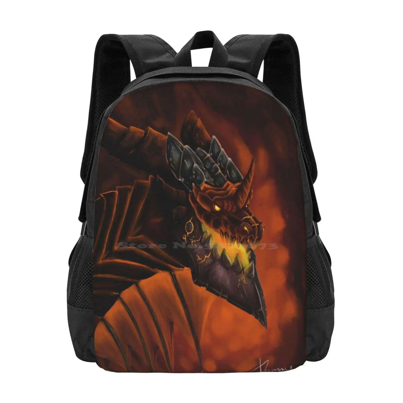 New Arrivals Unisex Bags Student Bag Backpack Dragon World Of