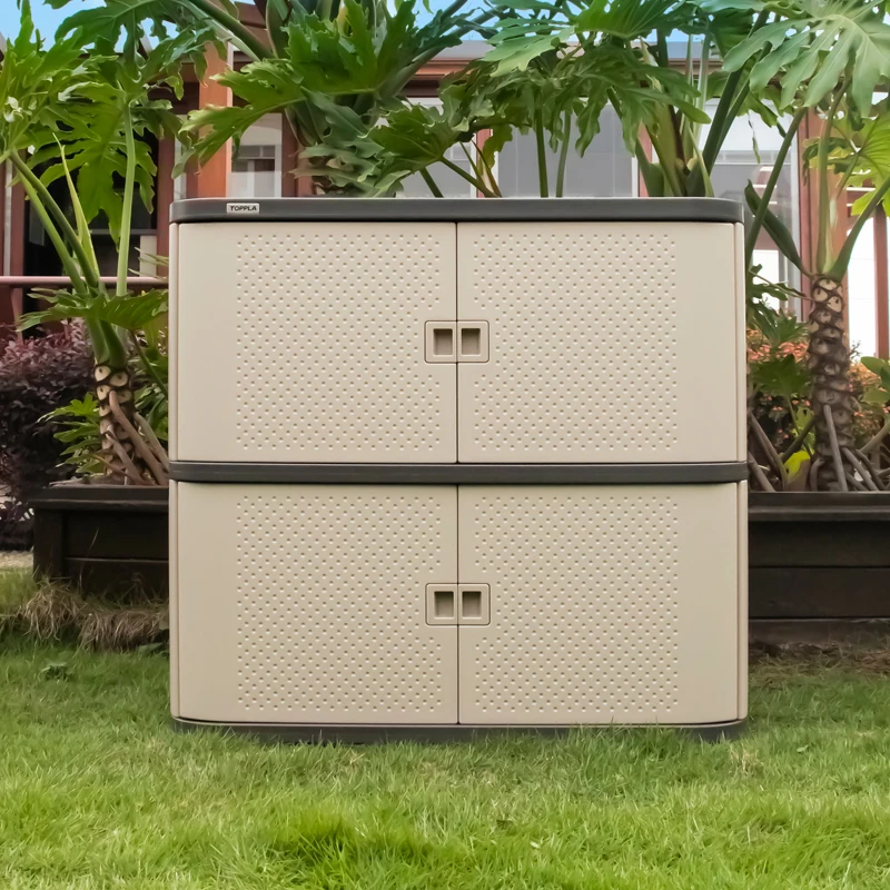 

Home Garden Backyard Garden Toys Patio Furniture Organization and Storage Resin Large Deck Box