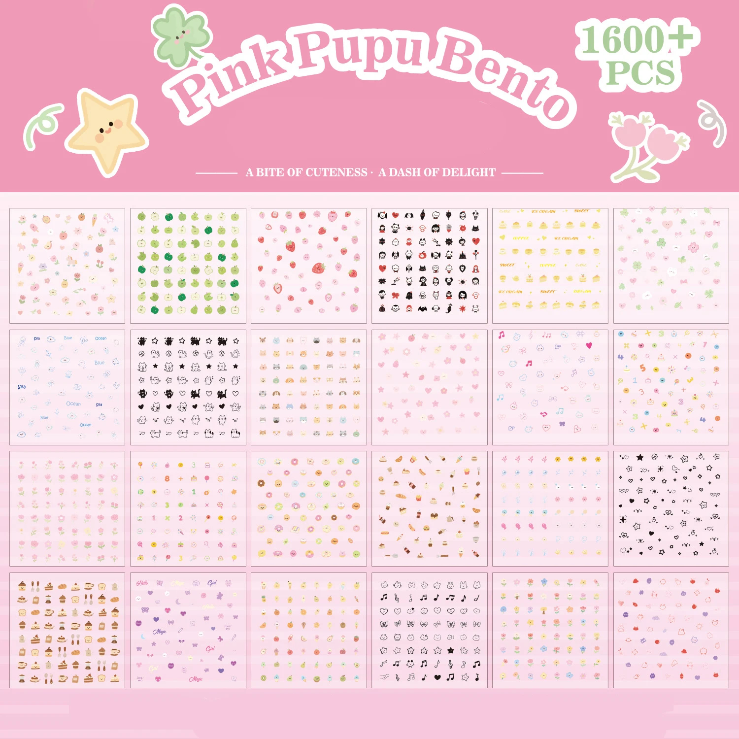 Minimalist Stickers Decorative Stickers For Phone Case Decoration Stationery Diy Projects