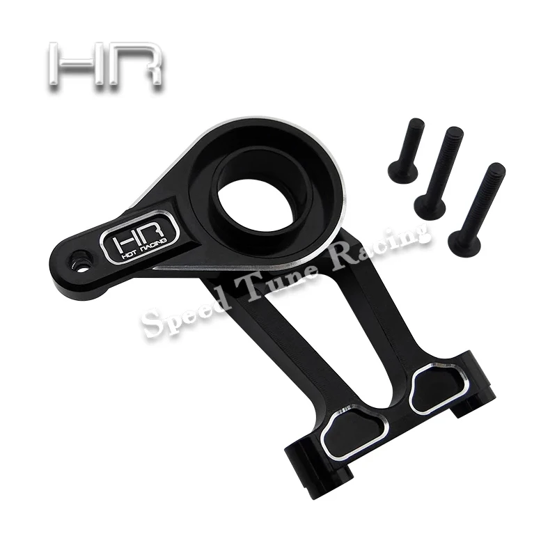 Hot Racing NRO4801 Black Alum Servo Saver Set Rep AR340092/AR340098 for 1/8 Arrma Nero/Fazon/Big Rock