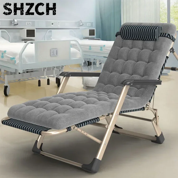 Custom  Portable High Quality Lightweight Bunk Light Metal Folding Bed Camping Cot with Cushion