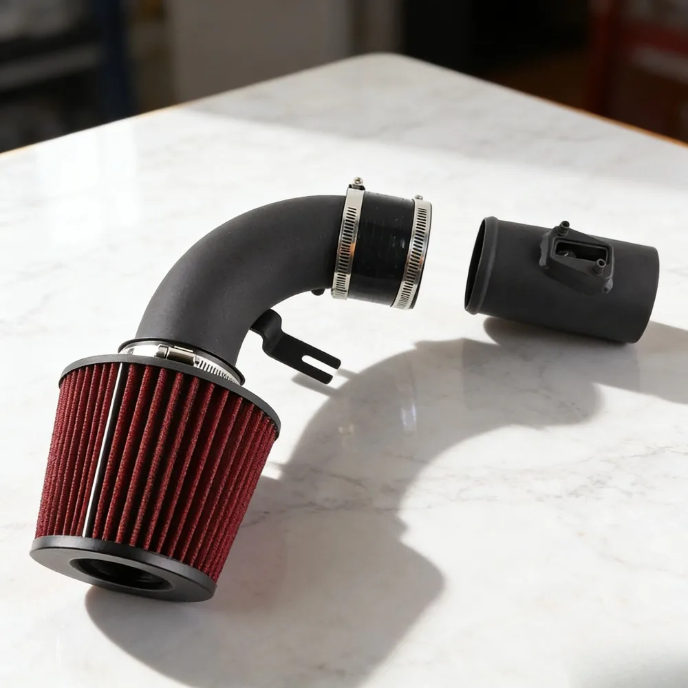Cold Air Intake System Kit + Red Filter For VW Golf MK6 GTI/R 2.0L, Audi A3/S3 09-13, CC/Passat 2.0 TSI 2.0L EA888 Engine