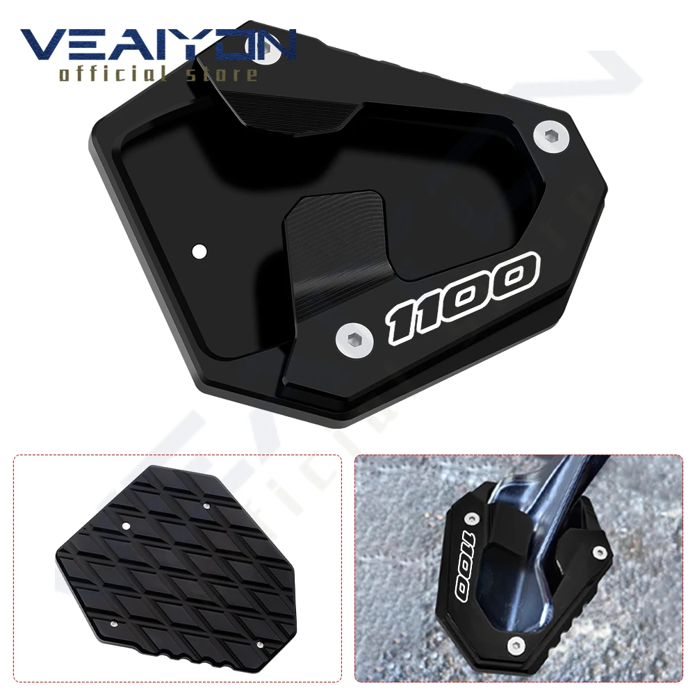 For Honda NT1100 NT 1100 DCT 2022 2023 2024 Motorcycle Accessories Kickstand Side Foot Support Stand Extension Pad Plate 2024