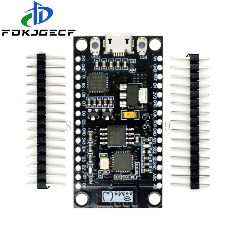 NodeMCU CP2102 Lua WIFI module integration of ESP8266 + extra memory 32M Flash USB-serial CP2102