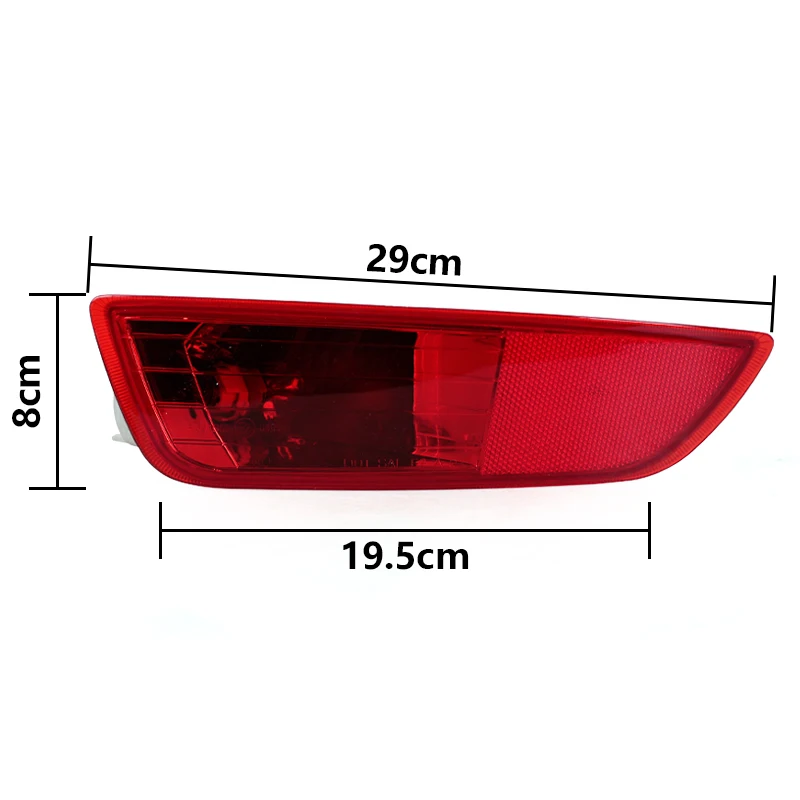 Rear Bumper Tail Light For Volvo XC60 2008 2009 2010 2011 2012 2013 Car Lamp Cover Reflector 30763323 3076332