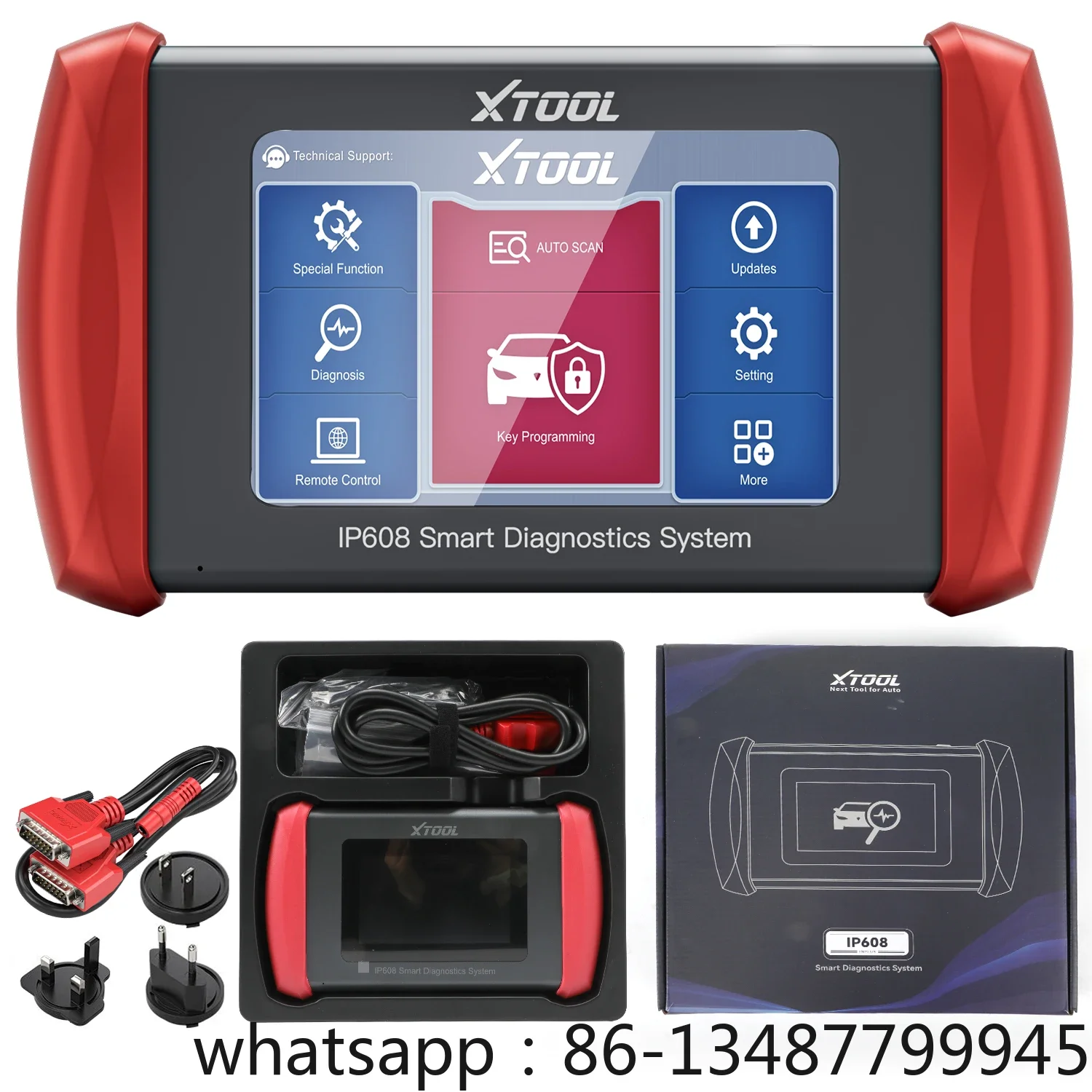 

Car Detector obd fault diagnosis IP608