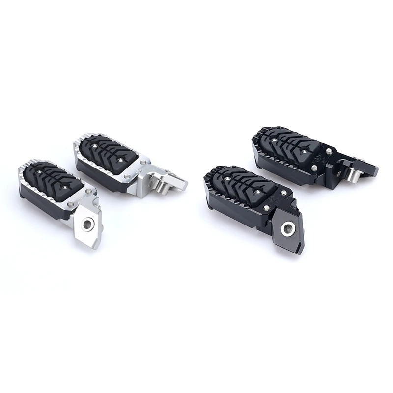 

Motorcycle Footrest Footpeg Foot Pegs Accessories For BMW F850GS ADVENTURE F850 GS Adventure ADV F750GS Component (Silver)