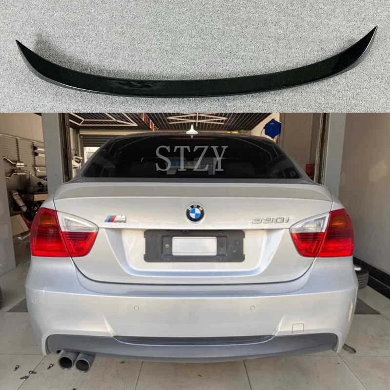 For BMW E90 M3 320i 320li 325li 328i with color Spoilers For E90 2005-2012