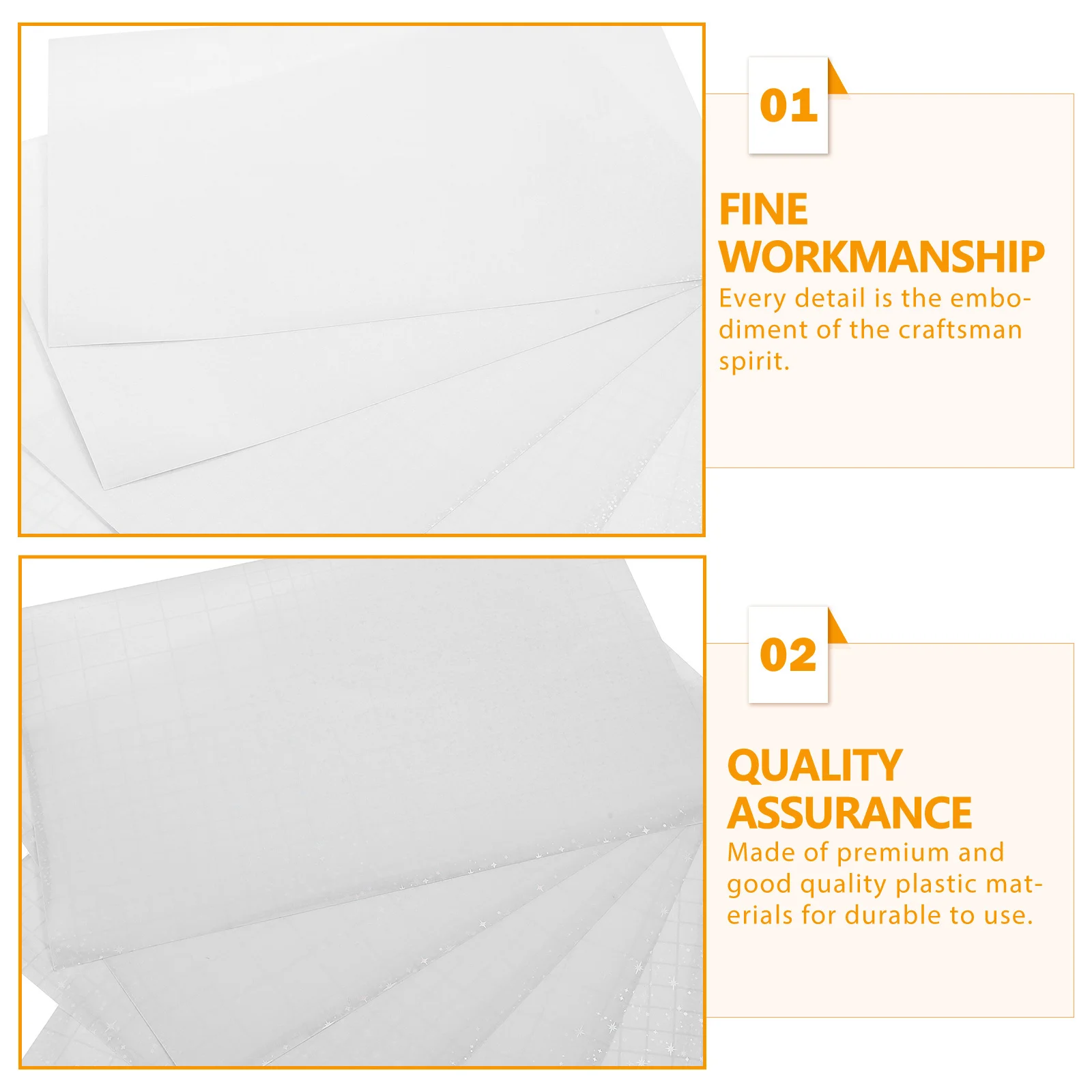 10pcs Holographic A4 Size Printable Vinyl Sticker Paper Waterproof Quick-Drying Self Adhesive Film For Diy Decor Car Window