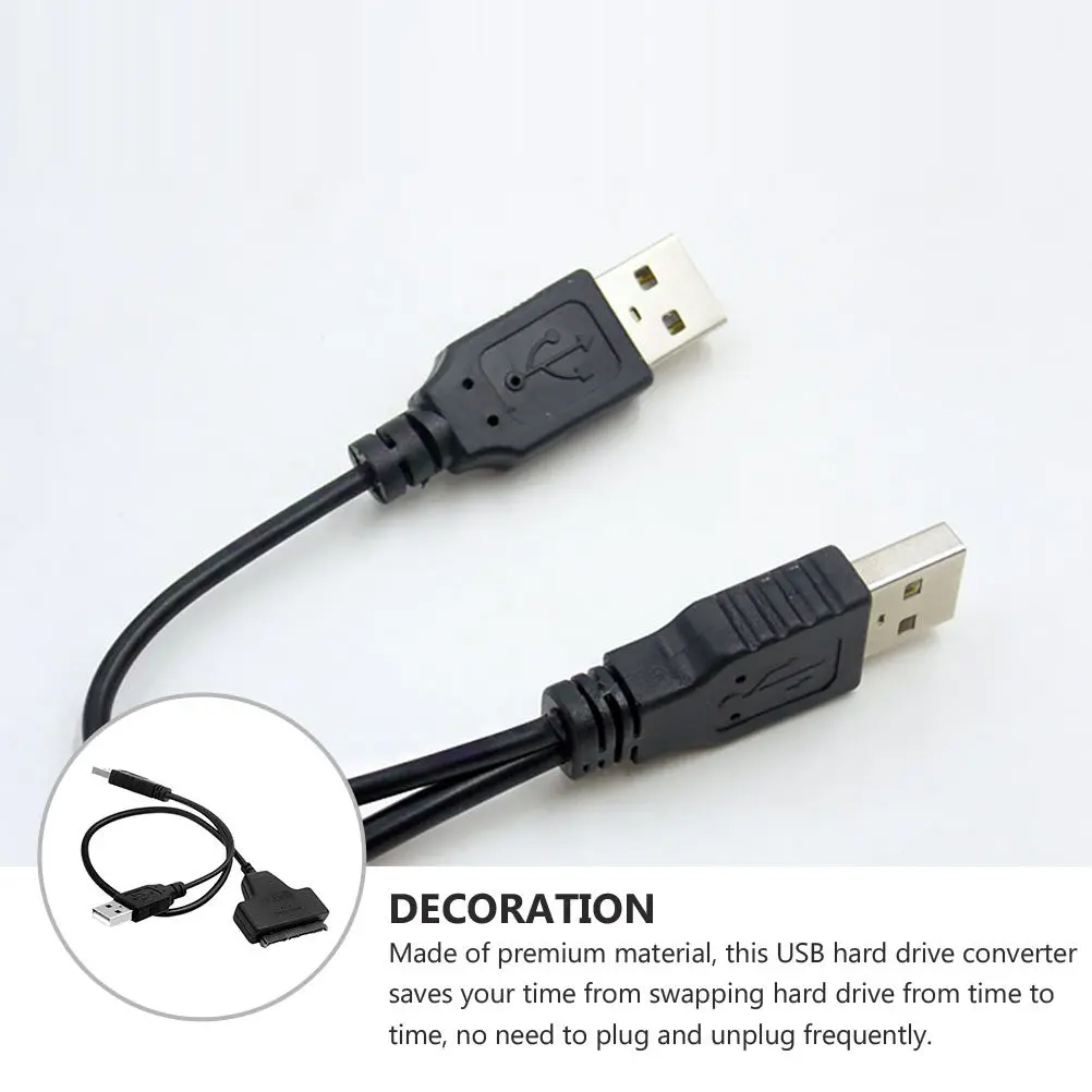 Sata to USB Easy Drive Cable 2.5-Inch Sata Hard Disk Cable Solid Firm Mechanism Notebook Hard Disk Backup