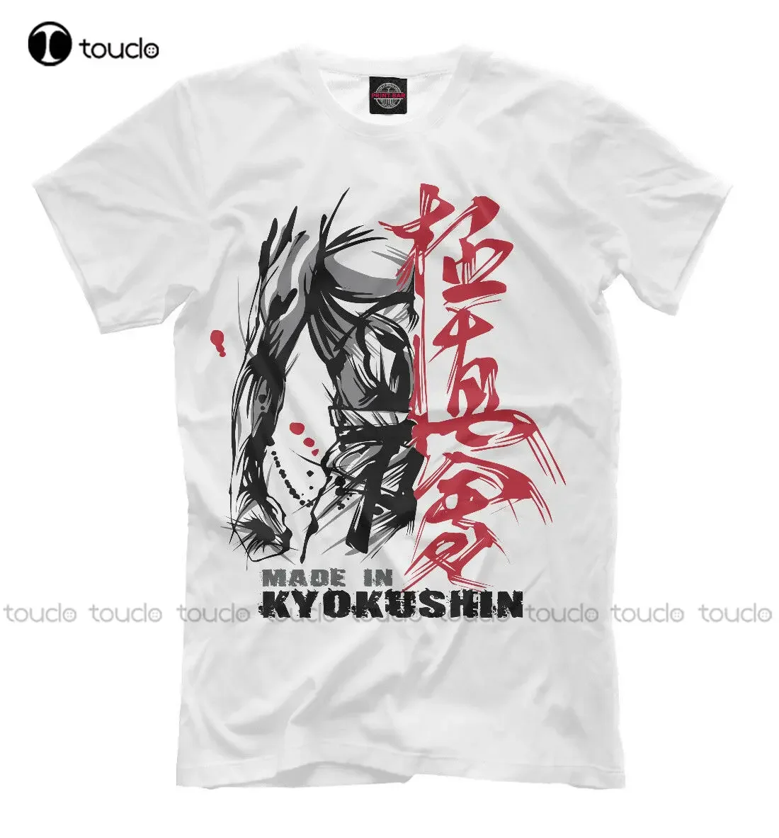 Сделано В Киокушине New T-Shirt Made In Kyokushin Fight Sport Girls White T Shirts Fashion Tshirt Summer New Popular Streetwear