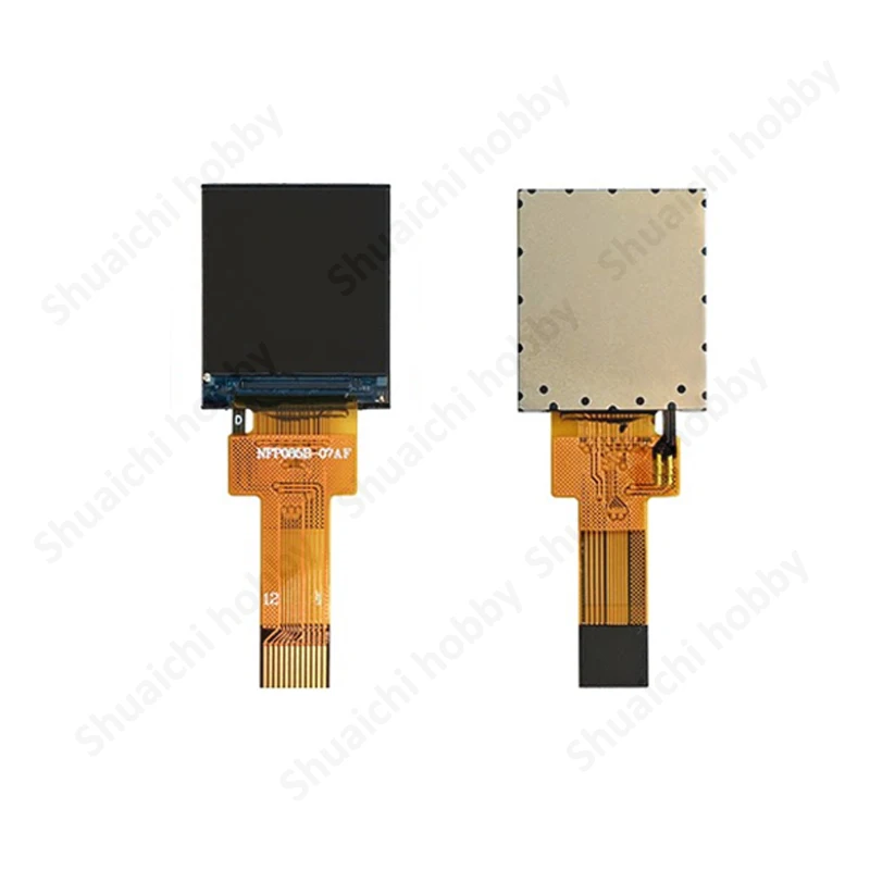 1PCS Color Display 0.85inch 128x128 Resolution HD IPS LCD Screen Plug-in 12-pin FPC for DIY RC Cockpit Dashboard/Model Aircraft