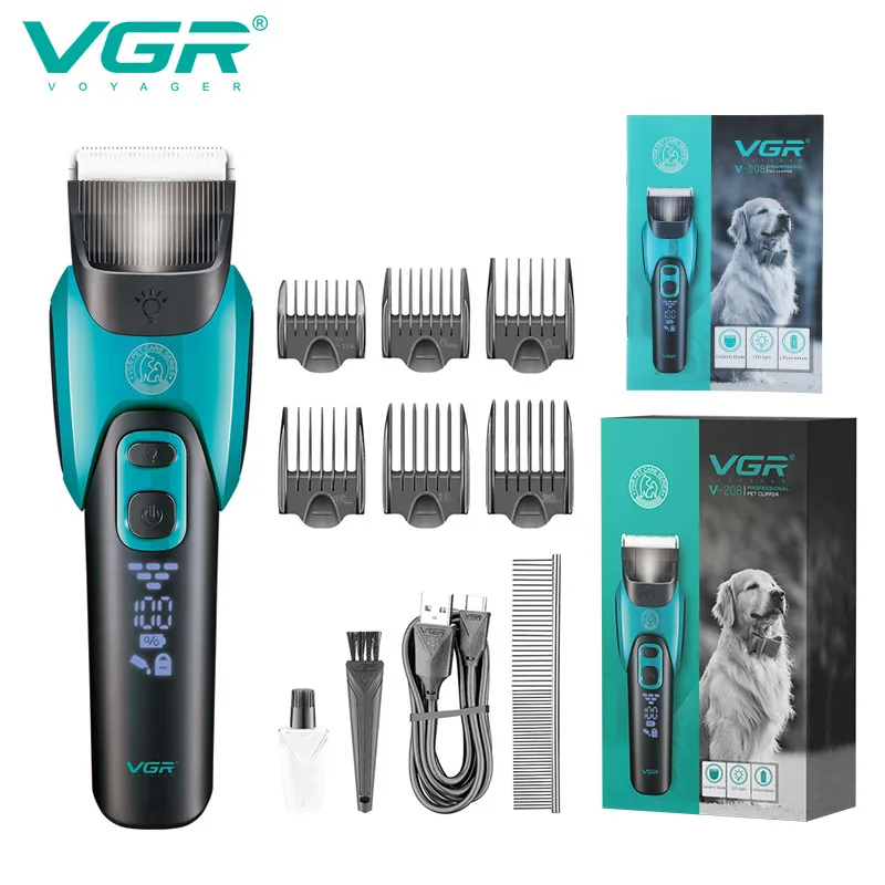 VGR208 Amazon Hair Pusher Special for Pets Electric Pusher Electric Pusher Cat hair clipper Dog Shaver