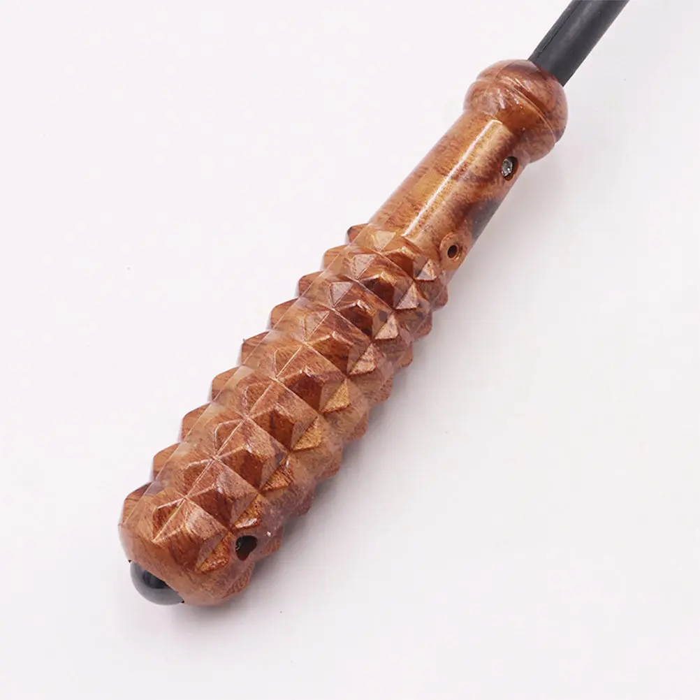 1 Stück Massagehammer mit langem Griff für Rücken, Nacken, Taille, Beine, tragbares Therapiegerät, multifunktionale Massagerute