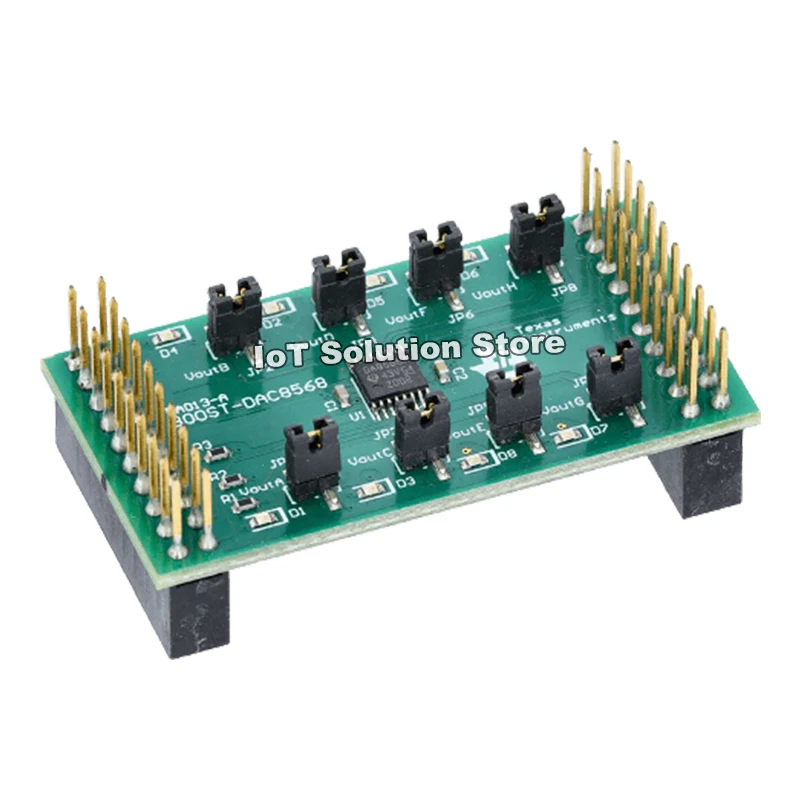 

BOOST-DAC8568 DAC8568 Low-power, Voltage-output, 8-channel, 16-bit DAC BoosterPack BOOST DAC8568
