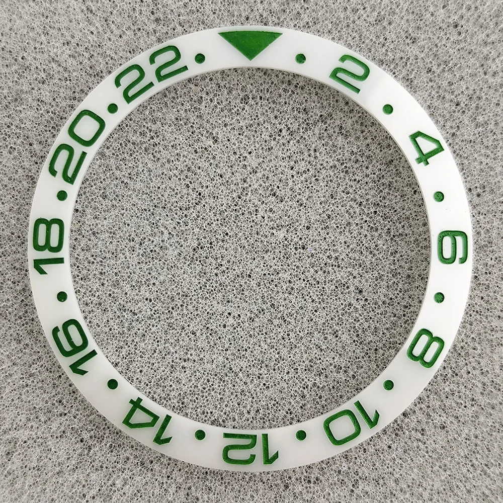 Керамический безель 38 мм GMT подходит для корпуса 40 мм, безель 38 мм * 30,7 мм, аксессуары для мужских часов