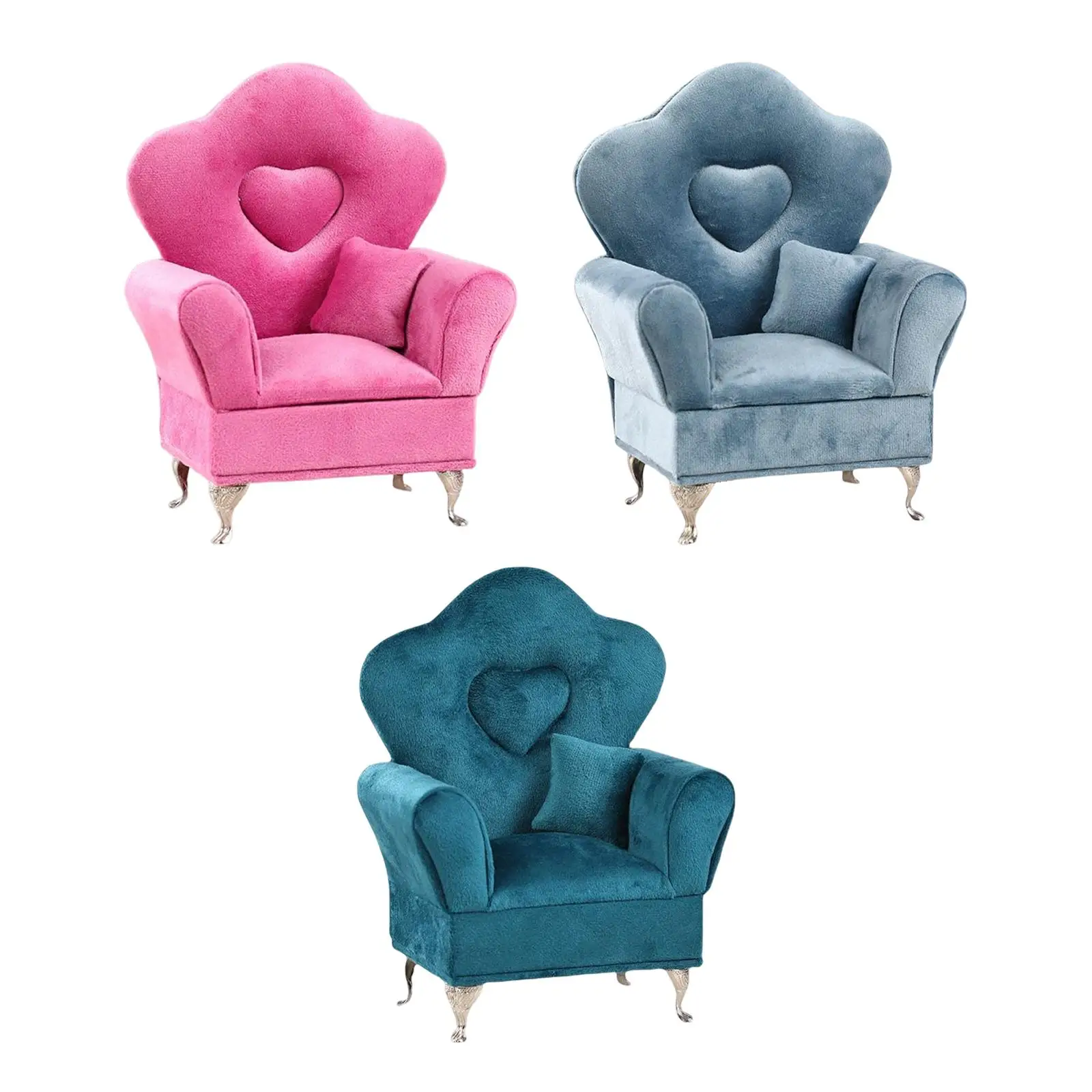 Moda sofá cama caixa de jóias 12 polegadas bonecas acessórios móveis para casa de bonecas para o quarto