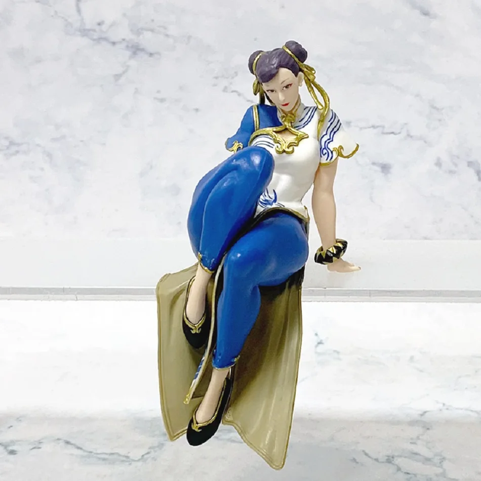 Street Fighter 6 Ryu Chun-Li Jamie Figure - Classic Fighting Game Character PVC Statue Ornaments for Desk Decor & Birthday Gifts