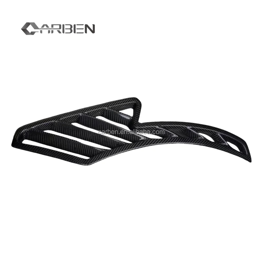 RS-style Carbon Fiber Fenders with Split Vents for BMW M3 E92 E93 Body Kits 5