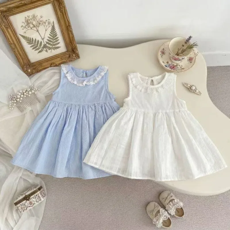 

New Arrival Toddler Korean Style Patchwork Bodysuit airy Full Cover Crawling Outfit for 80-130CM